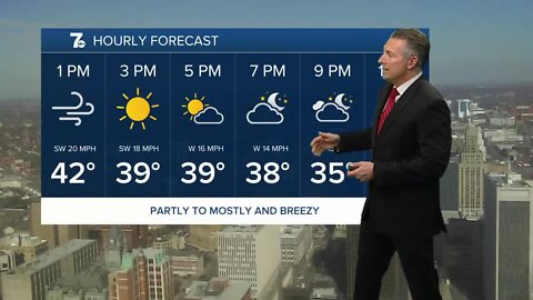 7 Weather Noon Update, Monday, February 13