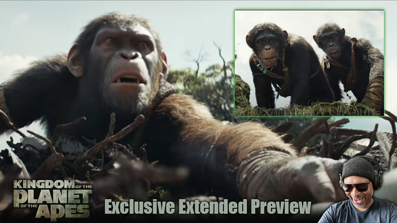 Kingdom Of The Planet Of The Apes Exclusive Extended Preview Reaction!