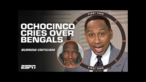 Chad Ochocinco CRIES over the Bengals 😭 Stephen A. & Shannon don't hold back 😆 | First Take