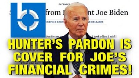 Joe Biden Really Pardoning HIMSELF For His Financial Crimes Ukraine!