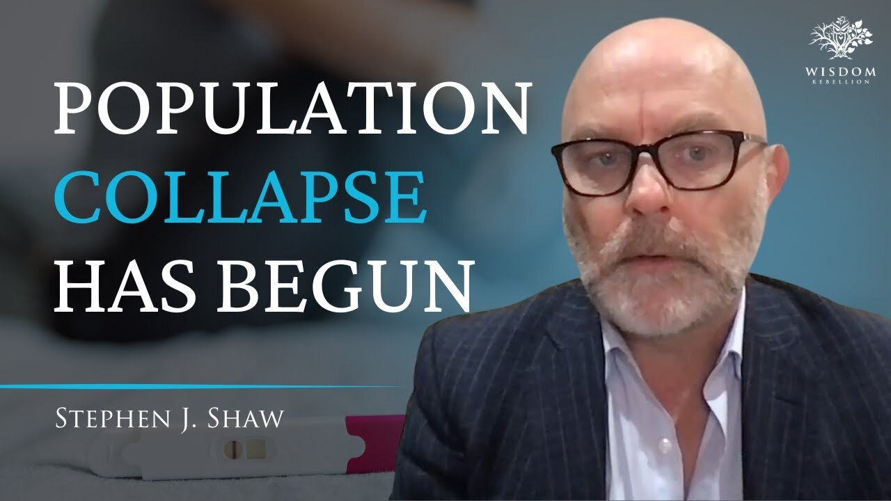 World's Silent Emergency: Population Collapse Is Here - Stephen J Shaw | Wisdom Rebellion #001