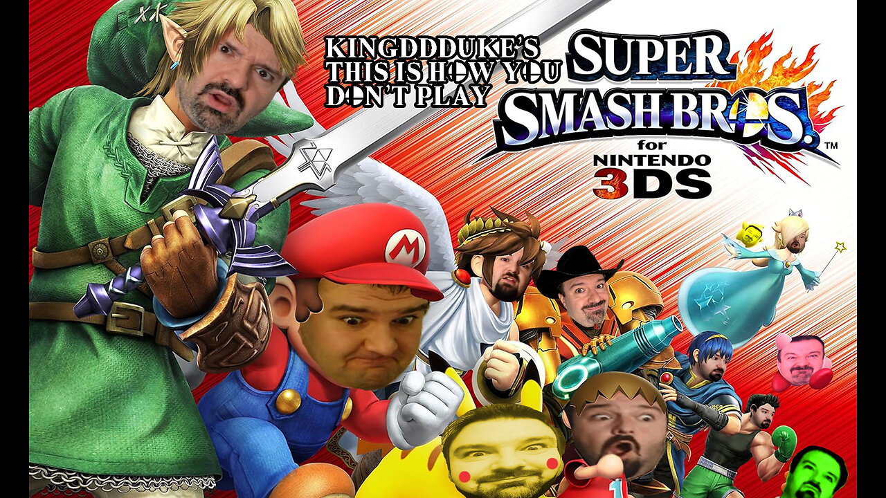 This is How You DON'T Play Super Smash Bros for 3DS - Death, Quit & Error Ed - KingDDDuke 240