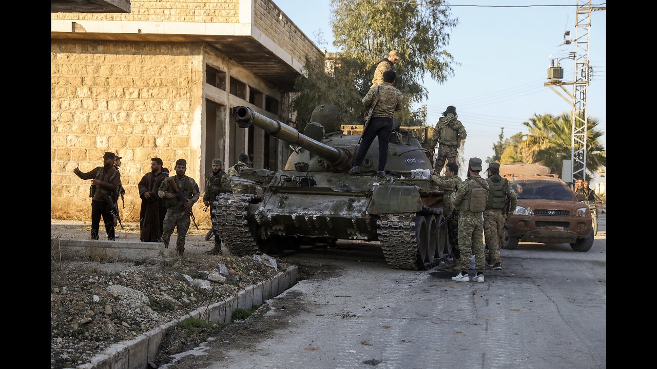 Syrian insurgents inside Aleppo after shock offensive against Syrian government troops