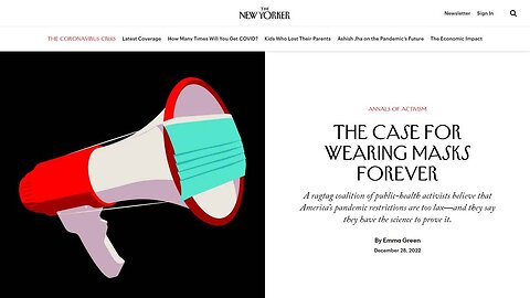 Dr. McCullough Explains New Study That Destroys The Mask Narrative Once & For All