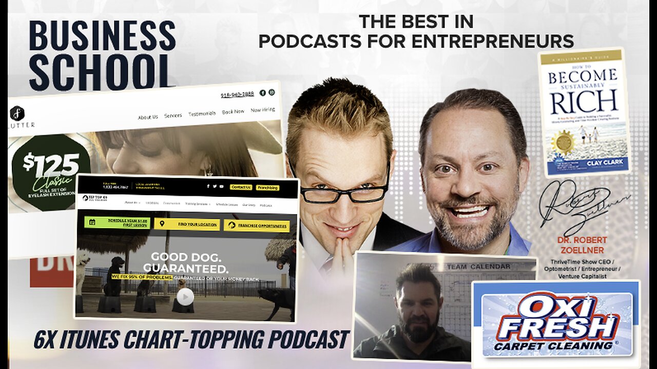 Business Podcasts | Dr. Zoellner and Clay Clark Teach How to Become a Millionaire | How to Make the Jump from Being Employed to Becoming Self-Employed