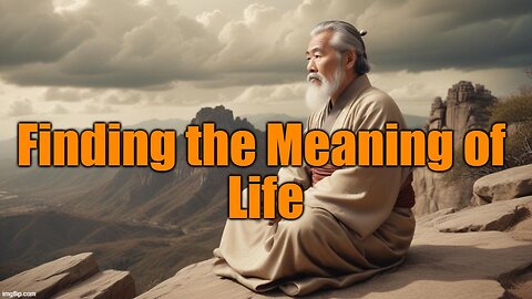 The Meaning of Life Found In The Personal God