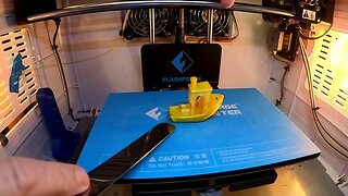 Flashforge Dreamer (NX) - Testing Matterhackers Translucent Yellow PETG - Part 2