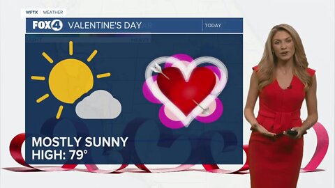 FORECAST: Going from chilly to warm & sunny for Valentine's Day