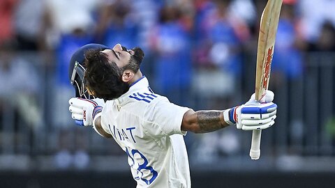 Virat Kohli 100* (143) 81st Century | IND vs Aus 1st TEST 2024｜Ball by Ball