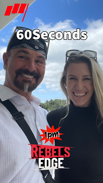 ⏱️60 Seconds ⛵️📸 @GRDecter $APPS $AFRM $MAT $CSII $DIS $MGM $MLCO Rebel's Edge today 1pm 🕐