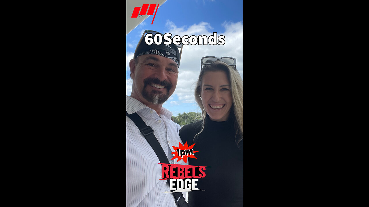 ⏱️60 Seconds ⛵️📸 @GRDecter $APPS $AFRM $MAT $CSII $DIS $MGM $MLCO Rebel's Edge today 1pm 🕐