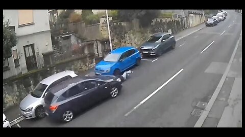 Woman In Croatia Forgot To Put Her Car In Park And Nearly Got Sent To Heaven For It