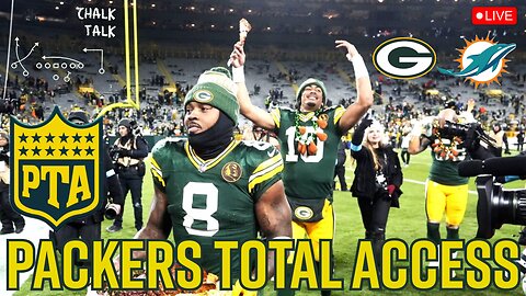 LIVE Packers Total Access Chalk Talk | Green Bay Packers vs Miami Dolphins 2024 Highlights