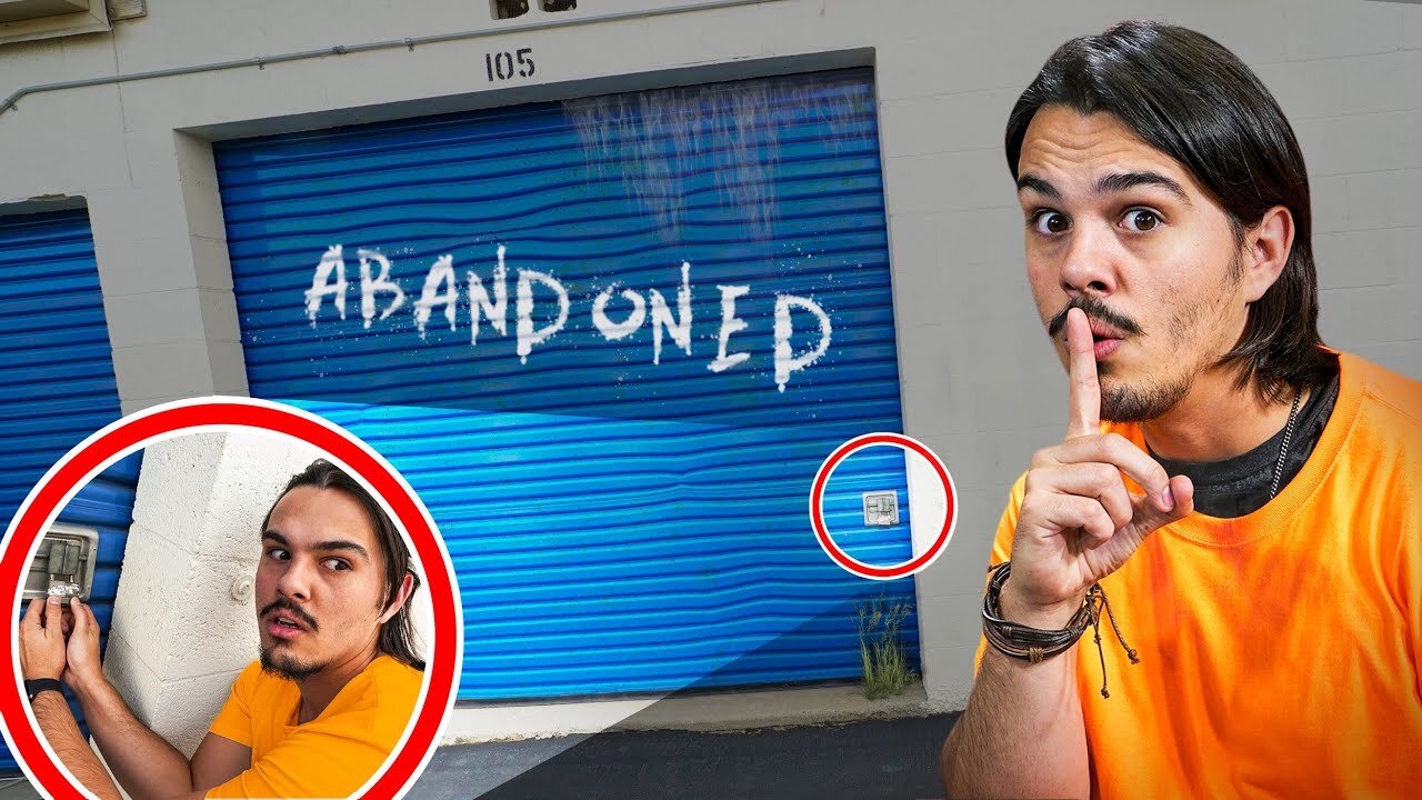 Breaking Into An Abandoned Storage Unit!