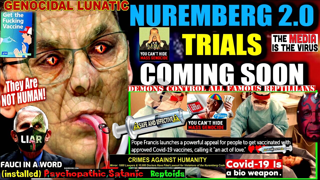 17,000 Leading Doctors Demand COVID Vaccine Ban and Call for Nuremberg 2.0 Trials