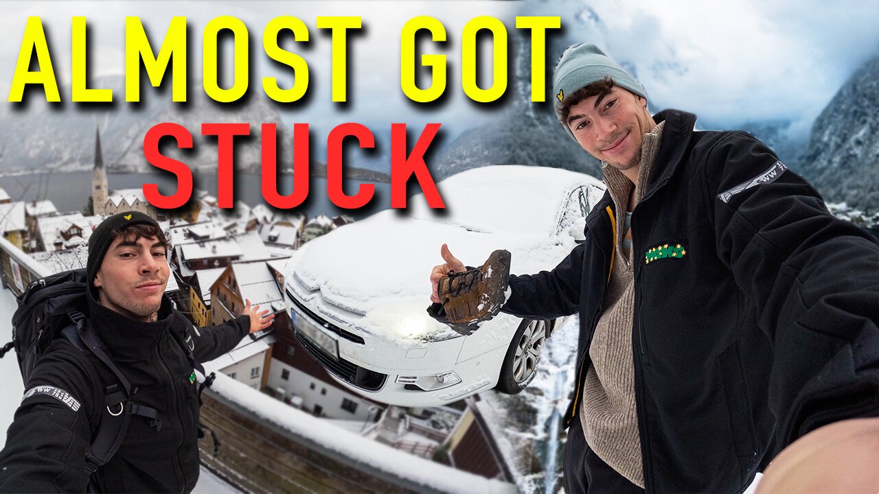 My Car Was Completely COVERED😬! - 🇦🇹❄️ WINTER IN AUSTRIA ❄️🇦🇹 BTS Ep 2.