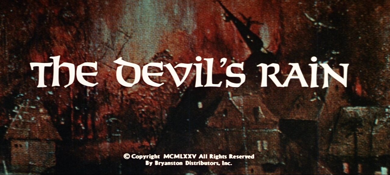 The Devil's Rain (T-RO'S TOMB Movie Mausoleum)