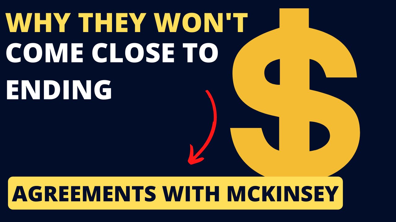 What Does It Take To Dump Mckinsey