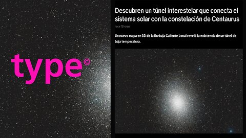 Descubren un túnel interestelar que conecta el sistema solar con la constelación de Centaurus