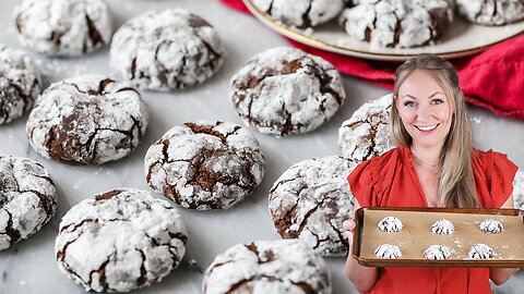 Chocolate Crinkle Cookies