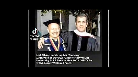 Mel Gibson - Jesuit 🤡