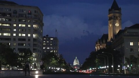 Lightning Storm in Washington, DC.