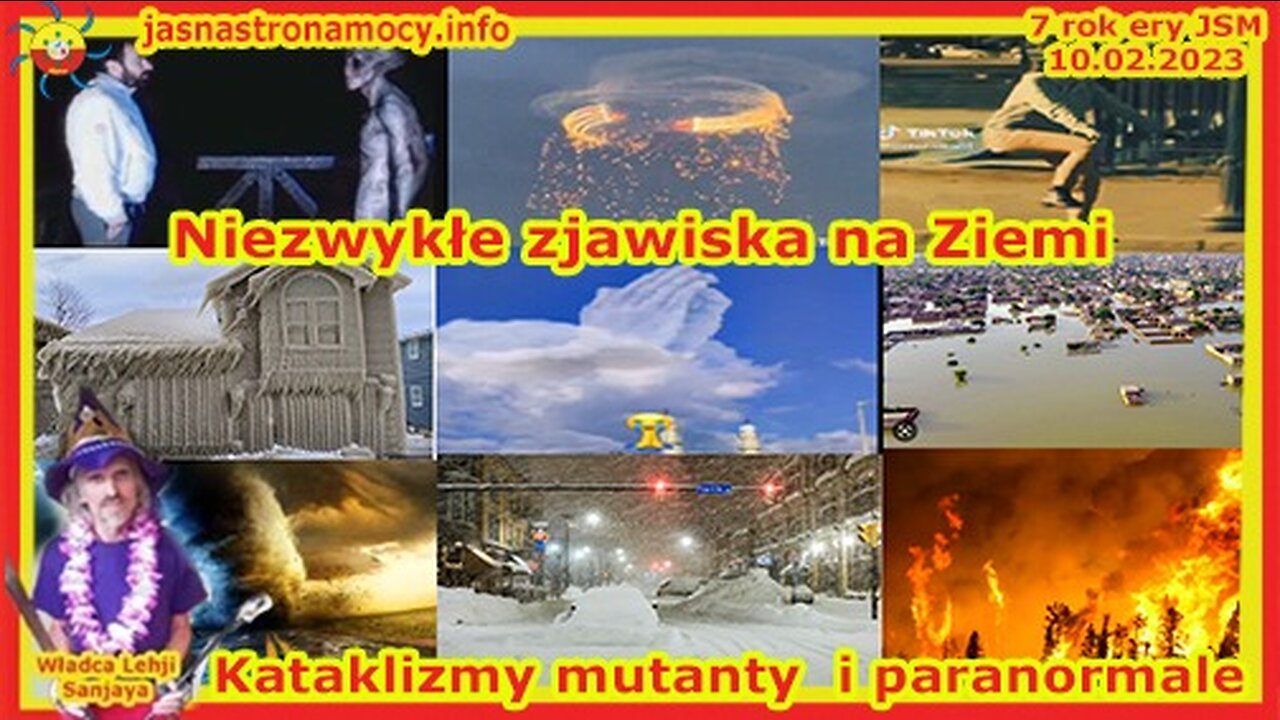 Niezwykłe zjawiska na Ziemi, kataklizmy, mutanty i paranormale