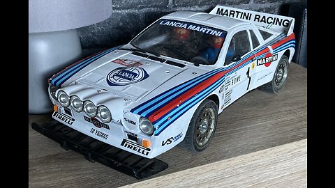 Lancia 037 rally ice drifting