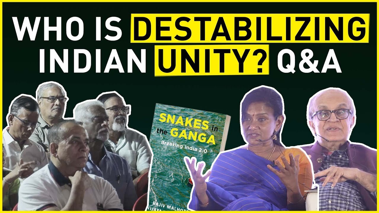 Who is destabilizing Indian unity? Q & A at Thane.