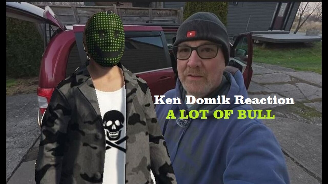 Ken Domik Reaction - No Bull Mini Van Camper ??? It's Rusty