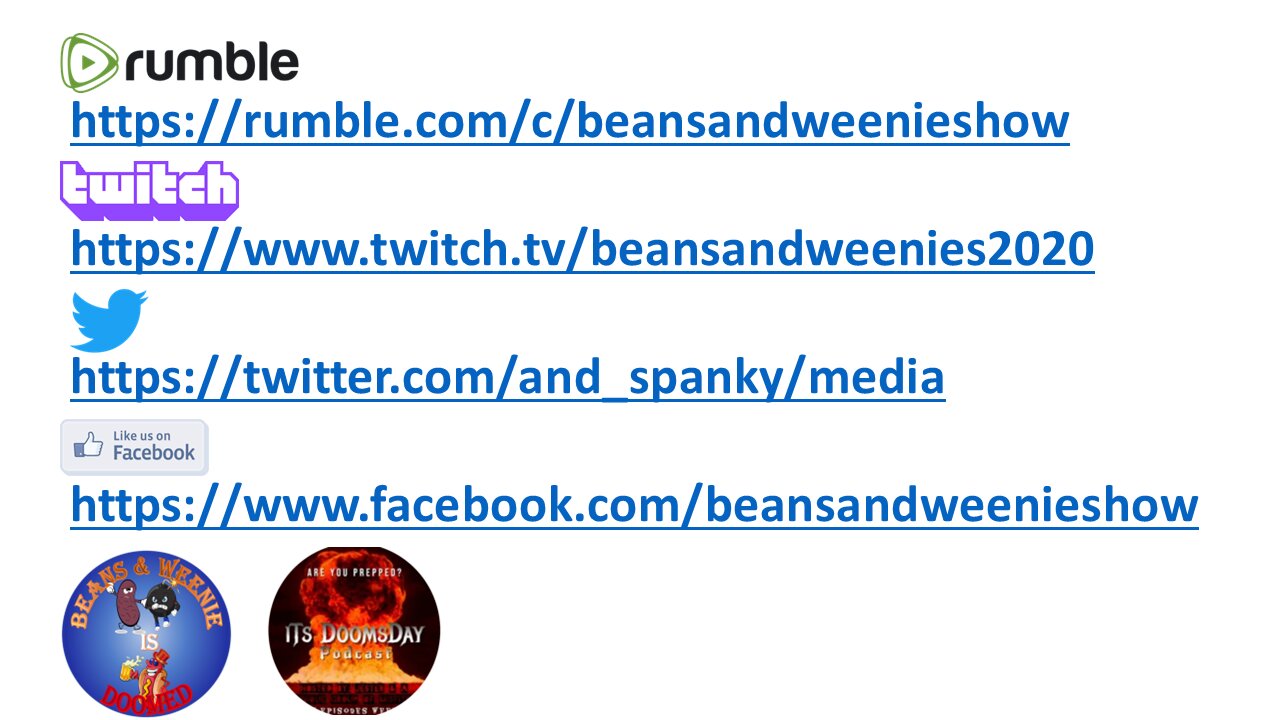 The BEANS & WEENIE SHOW is DOOMED!