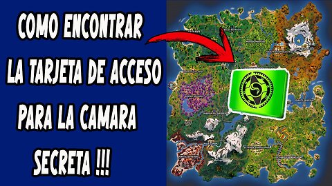 Como acceder a la camara secreta de bosque brumoso fortnite