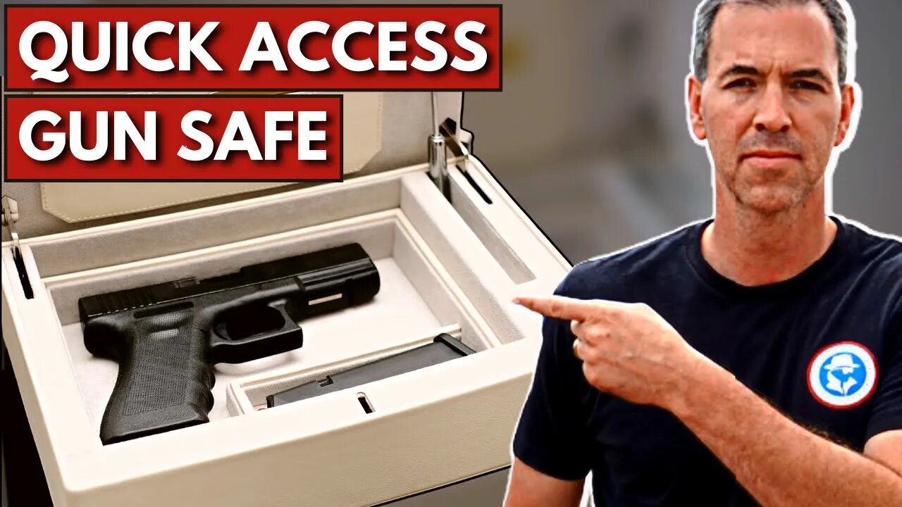 QUICK ACCESS Portable Pistol Safes!!