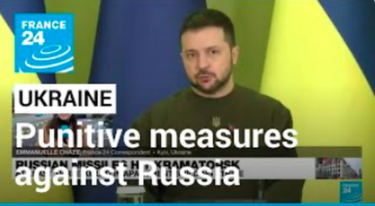 Zelensky asks EU to quickly impose new sanctions on Russia • FRANCE 24