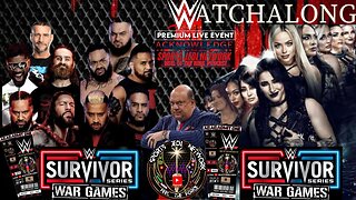 WWE Survivor Series WAR GAMES 2024 LIVE STEAM REACTION Watch Along!