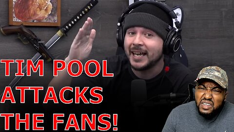 Tim Pool Throws Tantrum Attacking Paying Fans For Calling Him Out On Simping For Eliza Bleu!