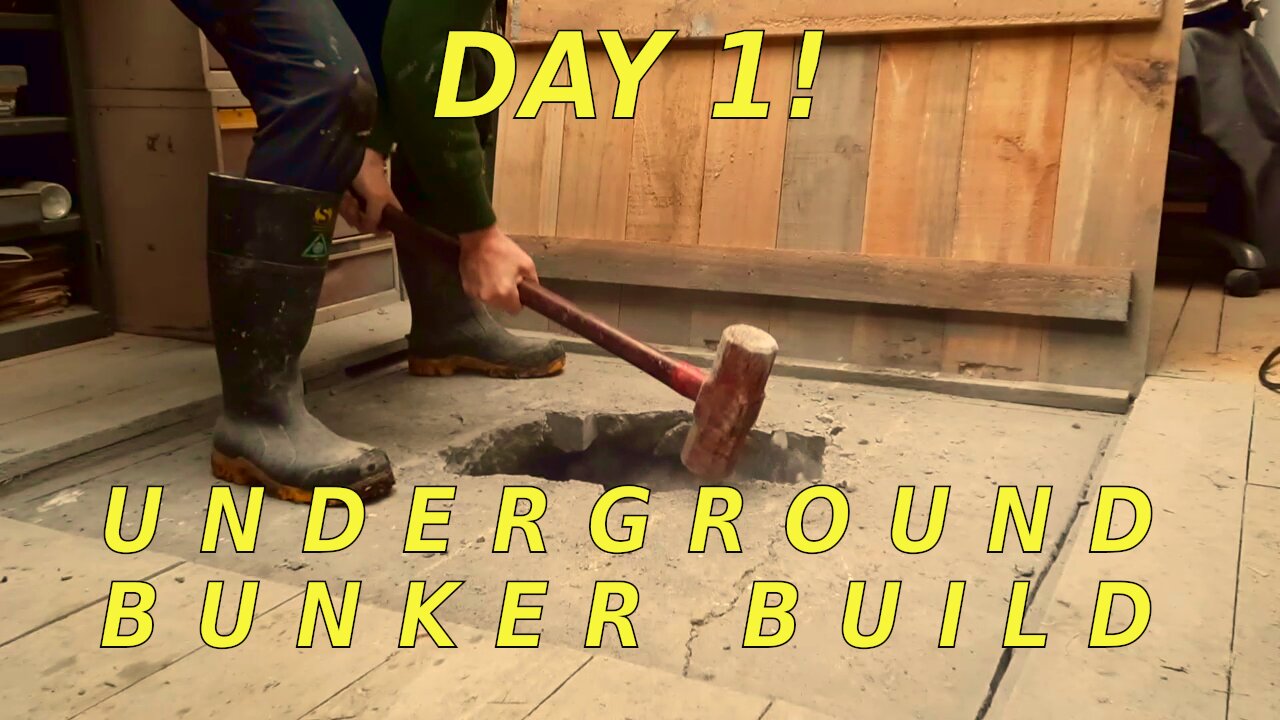 Building an underground bunker on a budget Episode 1