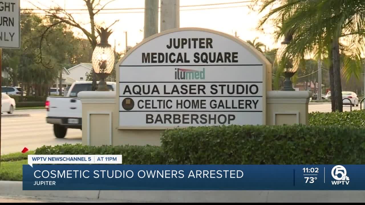 Owner, employee of Aqua Laser Studio in Jupiter accused of practicing medicine without license