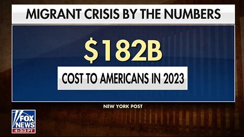 $182 Billion In Taxpayer Money Spent On Illegal Immigration In 2023