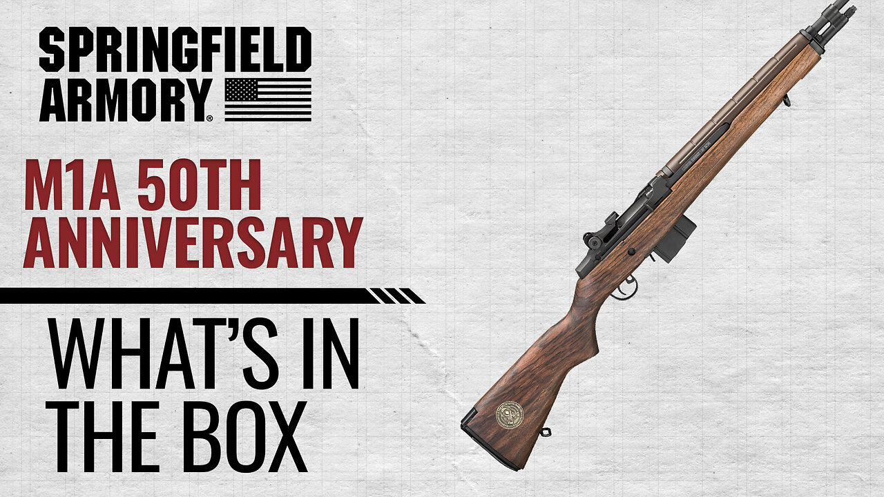 Springfield Armory M1A 50th Anniversary .308 Rifle | What's in the Box