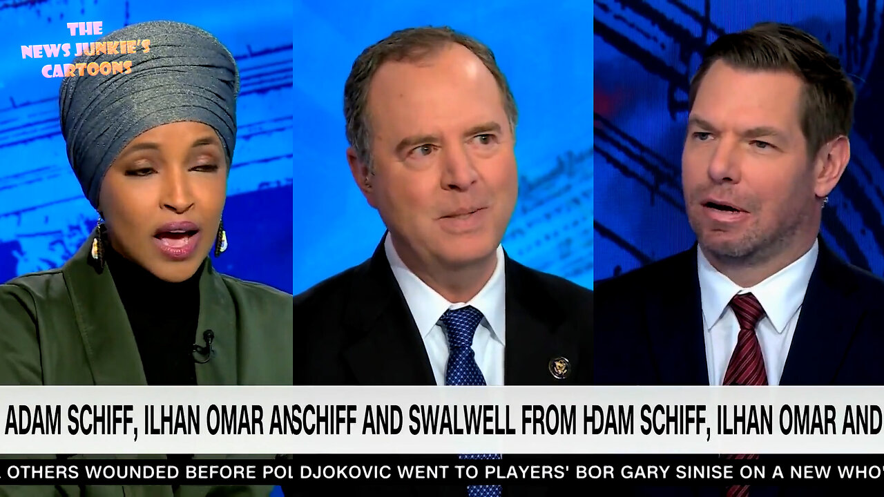 Fired Democrats Schiff, Swalwell & Omar mumbling laughable excuses for their behavior in the House committees.