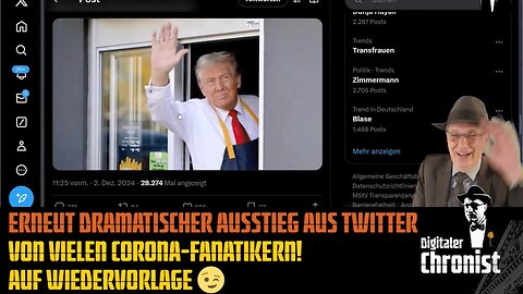 Ausstieg aus Twitter von vielen Corona-Fanatikern