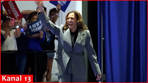 Kamala Harris draws huge crowd at campaign rally in Madison