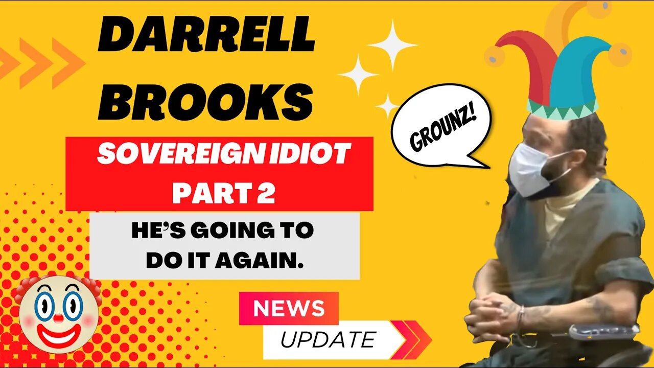 Darrell Brooks Repping Himself - Again!