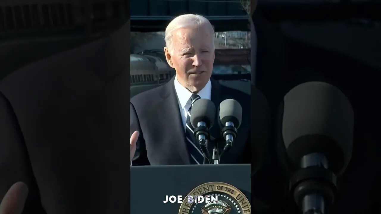 Joe Biden, It’s Definitely Faster If You Ride The Train