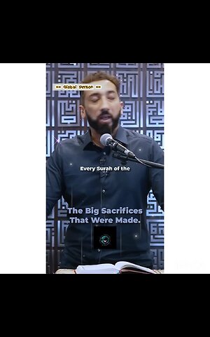 The Big Sacrifices That Were Made