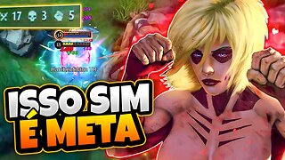 ESSA MURALHA COUNTERA QUALQUER COISA! | MOBILE LEGENDS