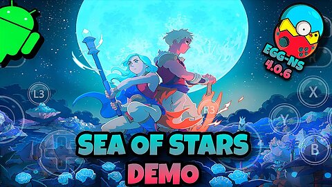 SEA OF STARS DEMO - Game Play no Egg NS Emulator Switch 4.0.6 - SD888 PLUS/8GB