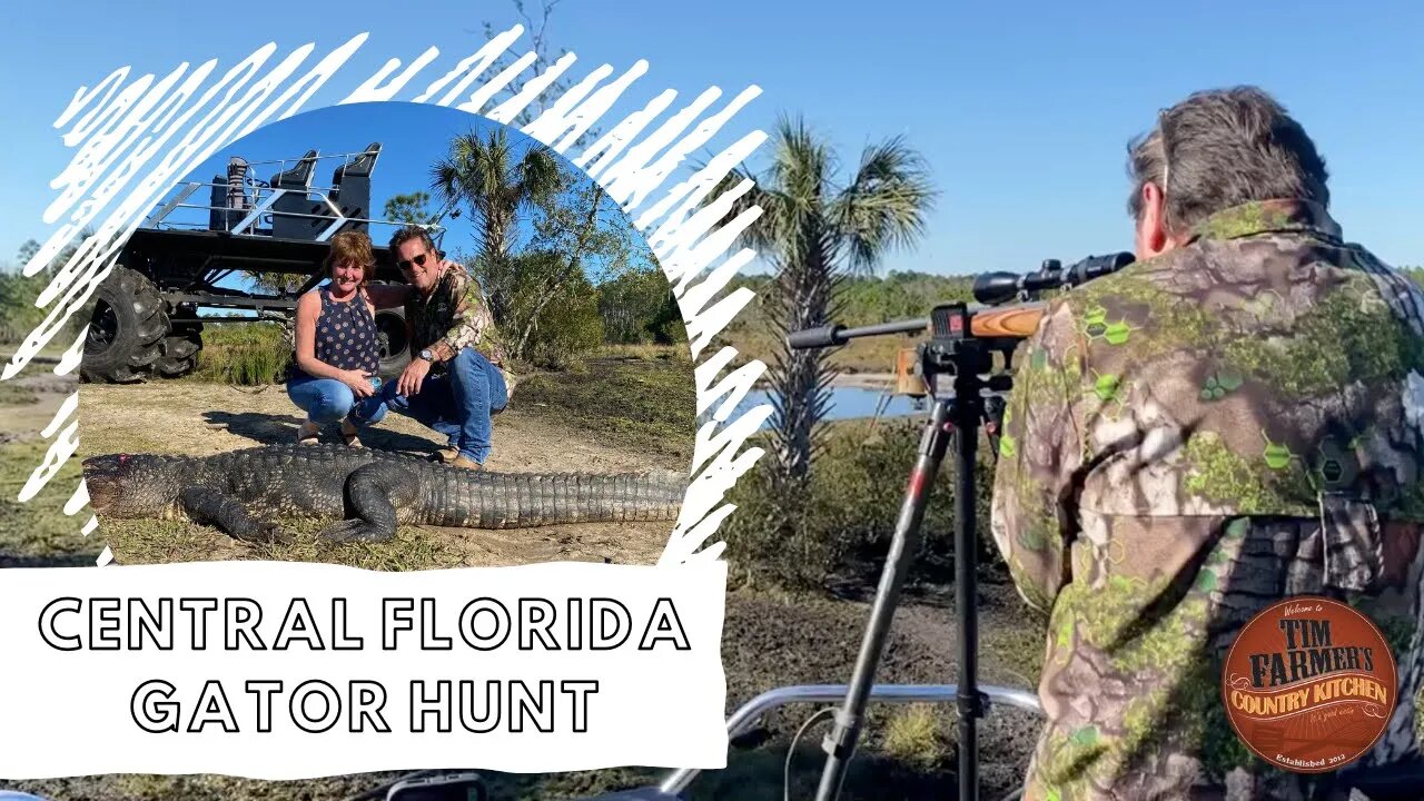 Gator Hunt with Central Florida Trophy Hunts