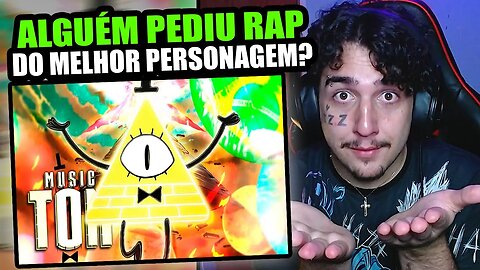 Rap do Bill Cipher (Gravity Falls) - BEM-VINDO AO ESTRANHAGEDON | PAPYRUS DA BATATA REACT // MURIEL